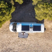 Van with solar