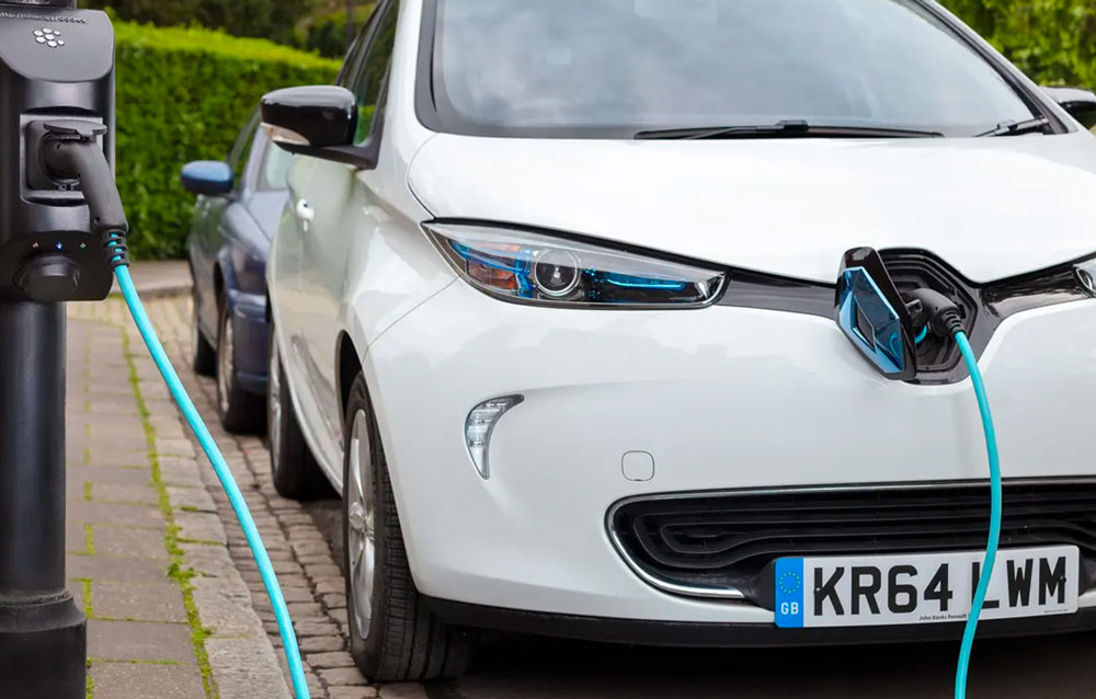 Home car charging point