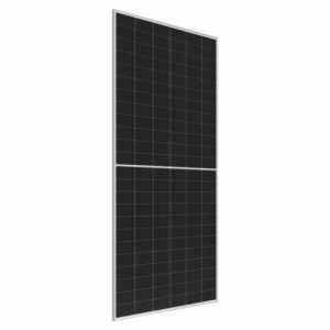 585W Sharp NB-JD585 Bifacial Silver Frame Solar panel with high-efficiency TOPCon cells and silver frame