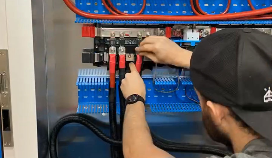 Charlie Installation Campervan