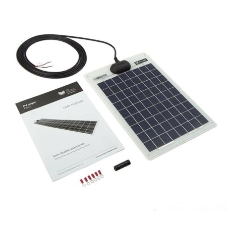 10W Flexi PV Kit White (inc. fuse & clips) STPVF010