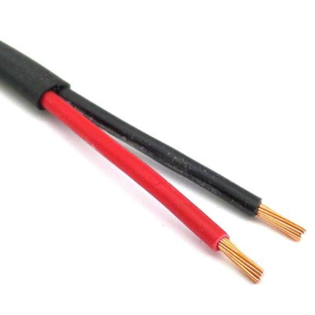2 Core Flat Automotive High Temp Thinwall Cable - 1.5mm 21A C203TW-100BRB (per metre)