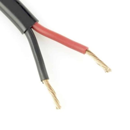 2 Core Flat Automotive High Temp Thinwall Cable - 3mm 33A