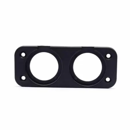 2 Hole Panel to suit loose USB plugs etc YJ-UCC-T009