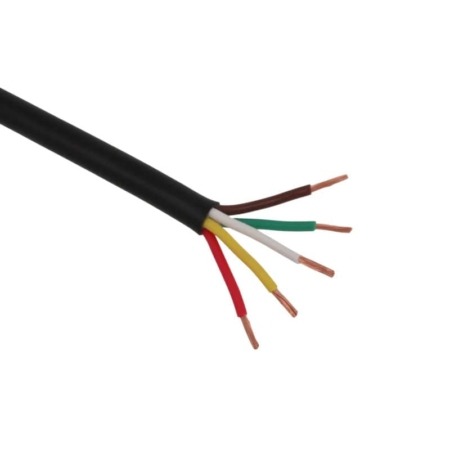 5 Core Automotive High Temp Thinwall Cable - 1mm 16.5A