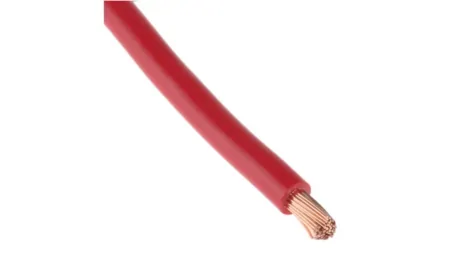 50mm2 Red Battery Cable, Flexible, per Metre