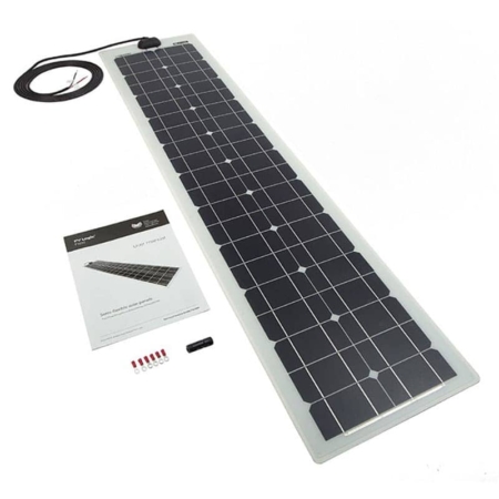 75W Flexi PV Kit White (inc. fuse) STPVF075