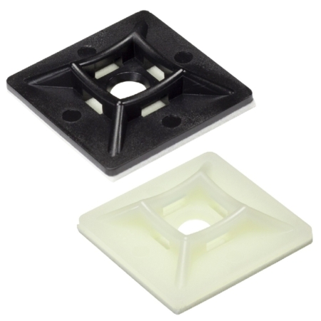 Adhesive Cable Tie Anchor 3.6mm Black CA1-B (per anchor)
