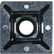 Adhesive Cable Tie Anchor 4.8mm Black CA2-B