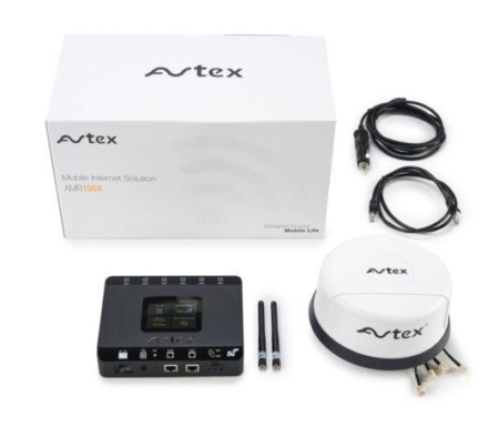 Avtex - Dual Sim Wi-Fi 6 5G Router / 4G/5G Antenna mobile internet system - AMR105X