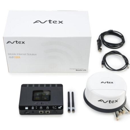 Avtex - Dual Sim Wi-Fi 6 5G Router / 4G/5G Antenna mobile internet system - AMR105X