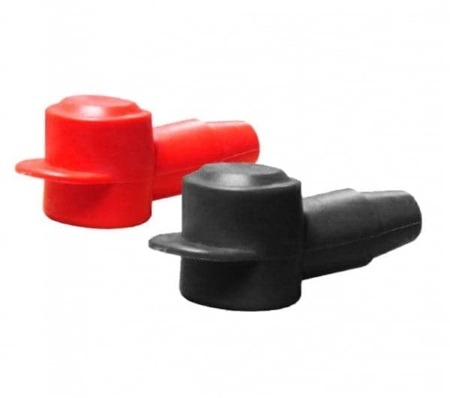 Battery Stud Cover 4-6mm Black BTS1-B