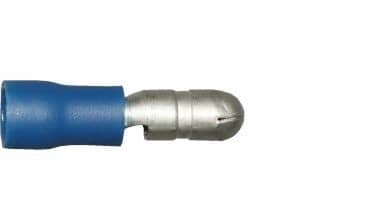 Blue Bullet Connector 5.0mm Single Unit WT64