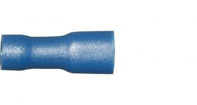 Blue Female Spade 4.8mm/0.5mm F/Insulated Single Unit WT106