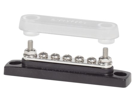 Blue Sea Common 100A Mini BusBar - 5 Gang with Cover - 2314B-BSS