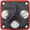 Blue Sea m-Series Selector 3 Position Battery Switch - Red (6008)