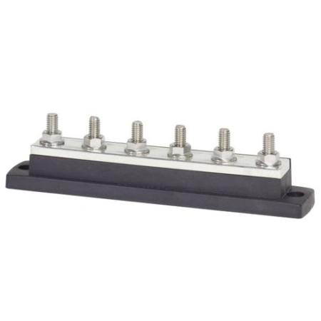 Blue Sea MaxiBus 250A BusBar - Six 5/16"-18 Studs (2126)