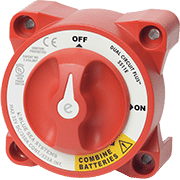 Blue Sea Systems Switch Battery E-Series Dual Circuit Plus Battery switch - 5511e