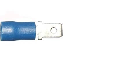 Blue Tab Male 4.8mm Single Unit WT95