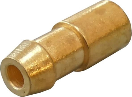 Brass Bullet ( crimp type ) 2mm Single Unit WT72