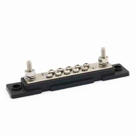Busbar 10 Points Black M6 771025N0N14-1