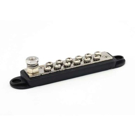 Busbar 12 Points Black M6 7712N0N14-1