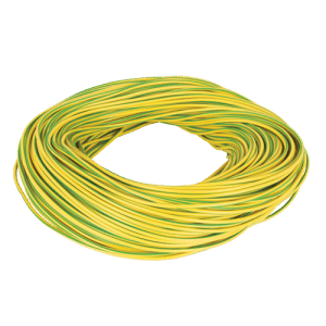 Centaur 3mm PVC Green / Yellow Sleeving (100m Hank)