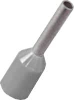 Cord End 4.0mm Grey French T-Range Single Unit CE4.0B