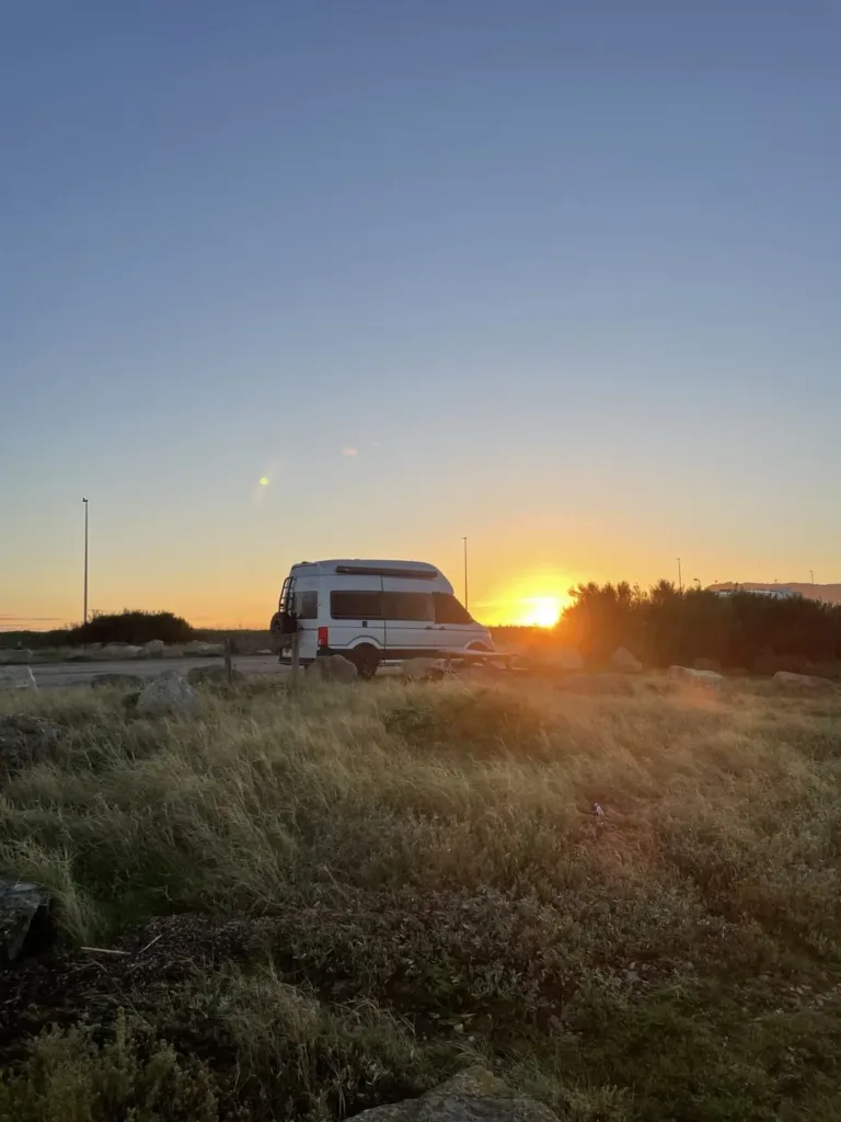 Darren and Cath's VW Grand California at Isle of Portland, Dorset