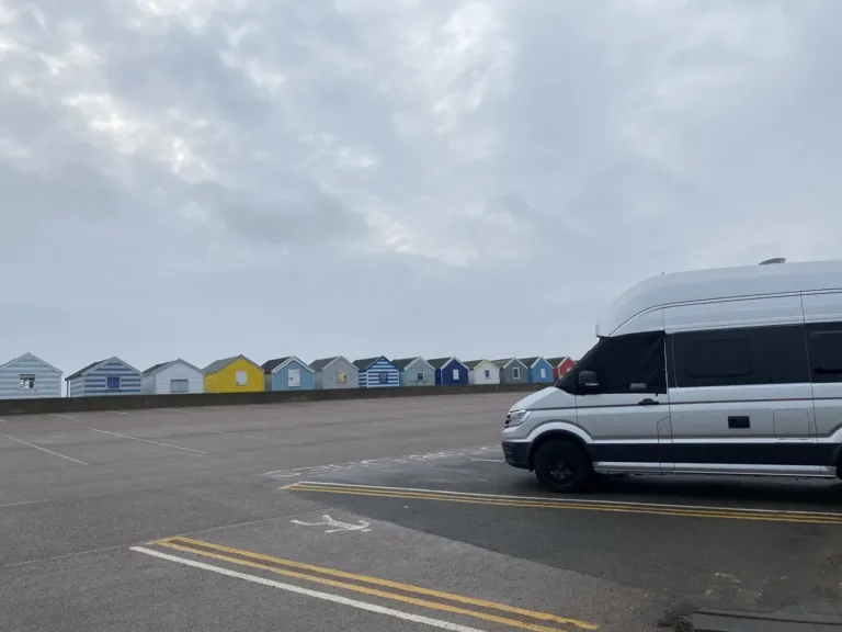 Darren and Cath's VW Grand California at Southwold, Suffolk