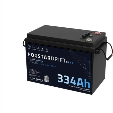 Fogstar Drift Gen2 12V 334Ah Lithium Leisure Battery