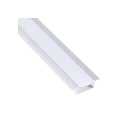 LED Profile INLINE 2m Aluminium/Opal PROF-INLINE-OP-2M-W