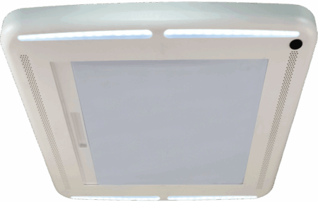 Maxxair - Maxxshade - Blind With LED Light For Maxxfan Vents - 00-3901l