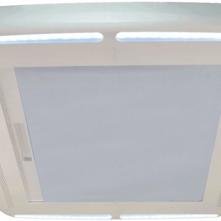 Maxxair - Maxxshade - Blind With LED Light For Maxxfan Vents - 00-3901l