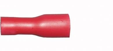 Red Female Spade 4.8mm/0.8mm F/Insulated Single Unit WT9