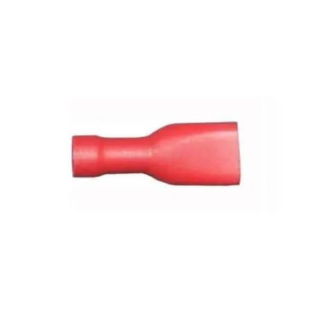 Red Female Spade 6.3mm/0.8mm F/Insulated Single Unit WT10