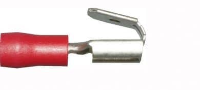 Red Piggy Back Connector 6.3mm Single Unit WT55