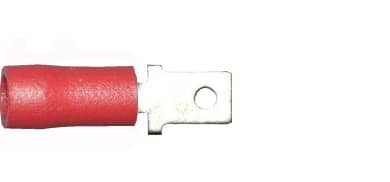 Red Tab Male 4.8mm Single Unit WT94