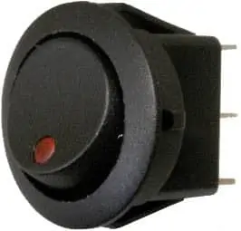 Rocker Switch 16A Red SH2