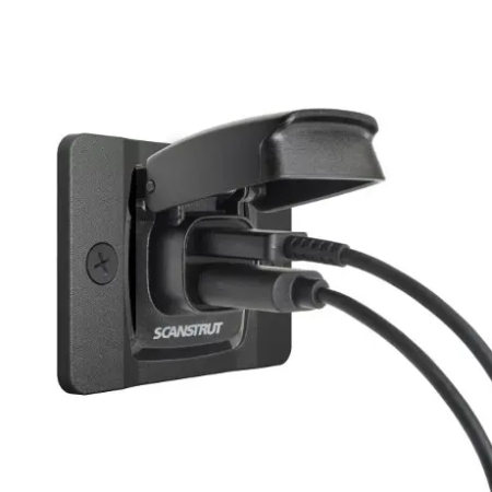 Scanstrut Flip Pro Fast Charge Dual USB Socket with front fit bezel SC-USB-F2