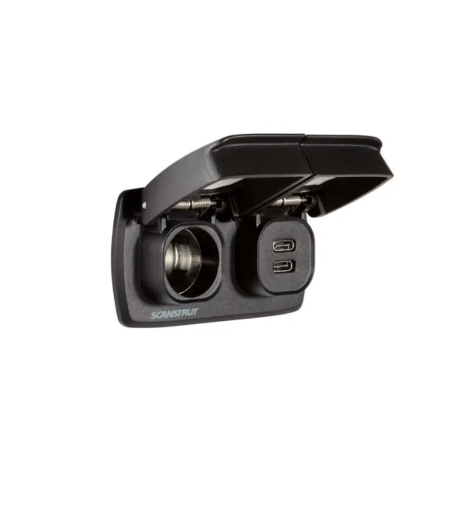 Scanstrut Flip Pro Multi - Dual USB-C & 12V Power Socket SC-MULTI-F1