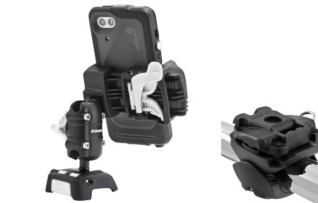 Scanstrut ROKK Mini Phone Mount kit with Rail Base RLS-509-402