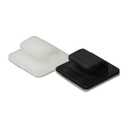 Self Adhesive Cable Clip 6mm White ( Single ) CCP1-W