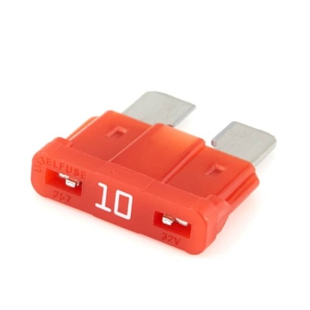 Standard Automotive Blade Fuse 10a Red Single Fuse FU2-10