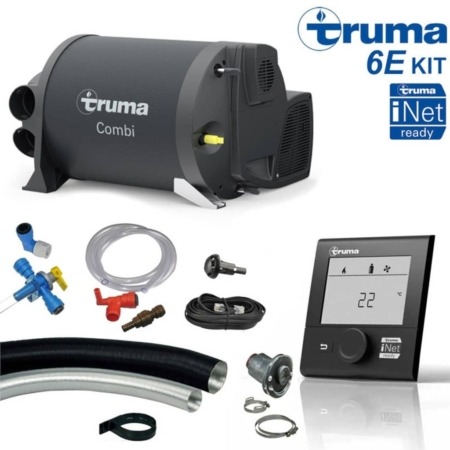 Truma Combi 6E Boiler and Space Heater Complete Kit Campervan Motorhome - 33813-80MB/L