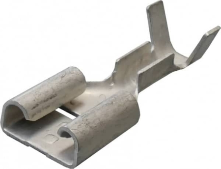 Uninsulated Spade 6.3mm ( 1.5mm cable ) Single Unit WT84