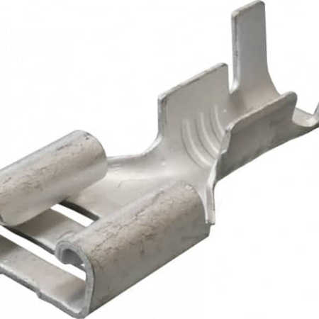 Uninsulated Spade 6.3mm ( 2.5mm cable ) Single Unit WT85