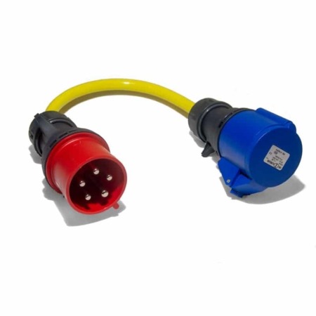 Victron Energy Adapter Cord 32A/3 to single ph.-CEE Plug 5P/CEE Coupling 3P SHP307700300