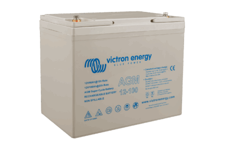 Victron Energy AGM Super Cycle Battery 12V 100Ah (M6) – BAT412110081