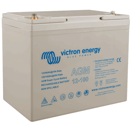 Victron Energy AGM Super Cycle Battery 12V 100Ah (M6) – BAT412110081